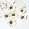 Cabezas de Flores de Margarita Simuladas, Flores Falsas de Seda, Accesorios de Flores Artificiales para Bricolaje, Decoración de Escena de Boda, Arreglo Floral de Fondo