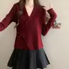 Outono 2026 Novo Estilo Personalizado Slim-Fit Versátil Suéter de Tricô Plus Size Roupas Femininas, Top Simples de Manga Longa Emagrecedor para Mulheres