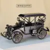 Modelo de Carro de Motocicleta Retrô Decorações para Sala de Estar Armário de Vinho Sensação de Alto Padrão Artesanato de Metal Ferro Ornamentos