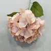 Atacado Hortênsia Simulada Flores Artificiais Casamento Flores Artificiais Vermelho Amarelo Roxo Hortênsia Única Flores Artificiais