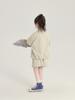 Traje de Chaqueta con Cuello Alto + Falda Short Pudding Haru 2025 Nuevo Traje para Niñas Chaqueta Ligera Casual para Bebé