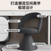 Banqueta de Tocador de Lujo Ligero y de Gama Alta, Silla de Ocio, Mesa y Silla de Comedor Creativas Giratorias para el Hogar, Silla con Respaldo para Maquillaje de Celebridad de Internet en el Dormitorio