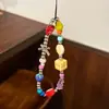 Colgante Decoración Cadena de Teléfono Hecha a Mano DIY Linda Cadena CCD Correa para Cámara