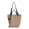 Bolso Cubo de Bloques de Color de Moda para Mujer 2026 Nuevo Modelo Bolso de Mano de Lujo Ligero Gran Capacidad Bolso de Hombro Cruzado