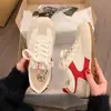 Zapatillas Planas Diarias para Mujer, Nuevo Modelo 2026, Primavera y Otoño, Zapatos Deportivos Casuales Blancos Alemanes que Aumentan la Altura, Transpirables