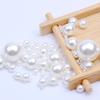 Cuentas no porosas bolsa pequeña 1.5-18mm blanco puro brillante perla no porosa cuentas sueltas accesorios decorativos suministros para boda