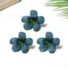 Orquídeas Artificiales Pequeñas Estilo Bosque Simuladas de 4.5 cm para Decoración del Hogar y Bodas, Materiales para Anillos de Cabello con Flores Artificiales, Accesorios para Manualidades