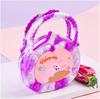 Nova chegada portátil bolsa de moeda feminina 2022 carteira de silicone feminino ins estudante bonito de um ombro crossbody bag desenhos animados duro