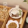 [Qian Li] bolsita de hojas de moxa bolsita bolsita bordado bolsa vacía accesorios estilo antiguo exquisito Hanfu colgante portátil venta al por mayor