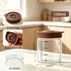 Frascos de Almacenamiento de Vidrio de Borosilicato Alto Tapas de Silicona de Grado Alimenticio Logotipo Personalizado Frascos de Vidrio Sellados para Cocina para Granos y Cereales