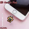 Plug de Poeira para Celular de Cão Acrílico Preto Fosco Transfronteiriço, Enfeite para Pendurar no Carro, Decoração Simples para Interior de Carro