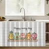 Cortina para cobrir bagunça de armário, prateleira de armazenamento, cortina decorativa para armário e balcão de bar, não requer furar, pano para cobrir porta de armário de cozinha