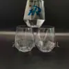 Novo Copo de Vinho Tinto com Borda Hexagonal - Copo para Mousse - Copo para Bebidas Geladas - LOGOTIPO Impressível