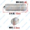 Aço inoxidável 304 uma palavra ranhurada ponta conjunto parafuso M1.6-M10 cabeça de prego máquina medidor fio superior GB71