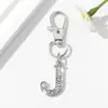 Chaveiro com 26 Letras Inglesas Cravejadas de Diamantes Europeu e Americano Pingente de Chaveiro Mini Fofo Vendas Diretas do Fabricante de E-commerce Transfronteiriço