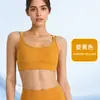 Sujetador Deportivo Push-Up Antishock con Cierre Trasero Sin Costuras Transfronterizo Ropa de Yoga Ropa Deportiva para Exteriores Sujetador Deportivo de Yoga para Mujer