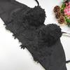Shake Fast Live for Lace bordado Sling Mulheres novo sutiã espinha de peixe cor sólida design original sentido nicho tomara que caia