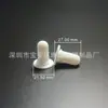 Em estoque Dicas de Silicone de 13 Dentes, Pontas Anti-Corrosão de 18 Dentes, Pontas de Nitrila de 20 Dentes, Preto Brilhante, Branco Brilhante, Superfície Lisa, Pontas de Sucção com Superfície Fosca