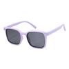 Gafas de sol polarizadas de silicona para niños, modernas y cómodas, con montura, anti-UV, de tendencia, JC098