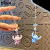 Llavero Auténtico de Stitch para Pareja con Nariz Pequeña para Mujer, Cadena para Teléfono Linda y Exquisita, Llavero de Peluche, Colgante para Bolso
