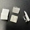 Clips para Cables sin Taladro, Sujetacables Autoadhesivos, Clips para Cables, Organizadores de Cables, Clips de Plástico para Gestión de Cables
