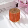 Copo de Cristal Popular Cravejado com Diamantes Sem Tampa, Copo de Cristal para Mistura, Ferramenta Transparente Espessa para Nail Art