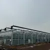 Projeto de estufa com painel solar, estufa isolada multi-túnel, resistente à geada, durável e de fácil manutenção, construção de estufa para plantio agrícola