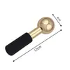 Bola de Onda de Gelo, Colher de Gelo, Terapia com Gelo, Massagem Facial de Aço Inoxidável, Mais Vendido Transfronteiriço da Amazon, Bola de Compressão de Gelo para Olhos de Qualidade de Cinema