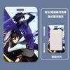 Assassin Wu Liuqi set de tarjetas Tarjeta Campus tarjeta de autobús tarjeta de comida estudiantil tarjeta bancaria ins permiso de trabajo lanyard de cuello halter para hombre