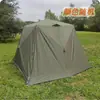Barraca Isolada para Pesca no Gelo para Acampamento, Pesca, à Prova de Vento, Resistente ao Frio, Portátil, Montagem Rápida, Barraca de Pesca de Inverno, Barraca de Algodão Isolada para Pesca no Gelo