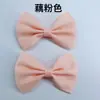 Ponto 6*4 Gravata Borboleta Costurada Colorida Pura Gravata Borboleta Colorida para Cintura Nó Simples Acessórios DIY Acessórios de Roupa