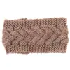 Ebay AliExpress accesorio para el cabello de torsión de 8 palabras diadema de lana tejida engrosada cálida otoño e invierno tocado para hombre y mujer
