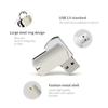 Memoria USB Metálica Impermeable Chubby USB Regalo Publicitario para Negocios Corporativos USB Mini Giratoria