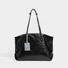Elegante y minimalista bolso tote de cuero suave con ranuras para tarjetas, nuevo bolso grande de alta capacidad para el trabajo, bolso de hombro versátil estilo coreano para estudiantes