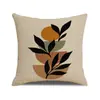 Venta Caliente BOHO Abstracto Simple Cojín para Sofá Poliéster Transpirable Cómodo Cuadrado Juego de Fundas de Almohada Cojín para Respaldo de Asiento Interior