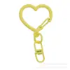 Hebilla Colorida de Aleación en Forma de Corazón con Colgante de Hebilla de Figura de Ocho, Accesorios Hechos a Mano para DIY, Llavero, Accesorios para Bolsos, Adornos Colgantes