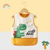 Bata Infantil para Comer, Impermeable y a Prueba de Aceite, Babero de Otoño e Invierno para Bebé para Usar por Encima, Moda y Lindo Conejo para Vestir al Revés
