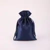Bolsas de Cetim Prontas, Bolsas para Joias, Bolsas para Perucas, Bolsas de Cetim com Cordão à Prova de Poeira, Logo Personalizado