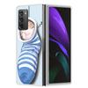 Para Samsung Z Fold 2 Fold 3 Fold 4 Fold 5 telefone pintado PC capa dura atacado