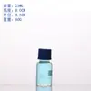 Frasco de vidro azul GL45 para reagentes de laboratório, 50ml 100ml, vidro borossilicato alto, frasco de amostragem, fabricante