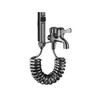 Grifo para Fregadero de Lavadero con Pistola de Rociado para Baño de Balcón Descarga de Inodoro, Una Entrada Dos Salidas Pistola de Agua de Alta Presión Dos en Uno