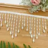 Perlas en Stock de Varios Largos, Borlas Largas de Cuentas Hechas a Mano, Dobladillo de Falda Hanfu Tradicional, Tocado, Accesorios de Ropa
