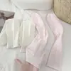 Calcetines Serie Miu para Mujer, Malla Fina Hueca de Trébol de Cuatro Hojas para Primavera y Verano, Calcetines Anchos Versátiles de Color Sólido, Calcetines sin Costuras