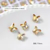 Joyería para uñas de网红 nido de pájaro cortado mariposa taladro de uñas multicorte cristal punta accesorios para taladro de uñas al por mayor