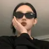 Óculos de Sol Cat-Eye, Modernos e Estilosos, Populares nas Redes Sociais, Estilo Retrô, Proteção UV, Frete Grátis B