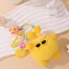 Cosas Bonitas y Feas Llavero Colgante Cochecito Bola de Carbón Pequeña Colgador DIY Elfo de Dibujos Animados Colgante de Felpa Accesorios para Bolsos