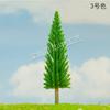 Árbol de simulación de micro-paisaje árbol de marco de plástico árbol musgo paisajismo adornos de árbol decorativos abeto pino mini árbol escena jardín pino