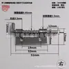 Parafuso de mola de tamanho pequeno aço inoxidável 304 parafuso automático industrial painel elétrico equipamento dobradiça eixo de porta dobradiça oculta