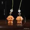 Cadena para Teléfono Móvil Zodiaco Ciprés Nuevo Llavero de Coche Chino Colgante Lindo para Bolso Colgante de Regalo