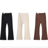 Pantalones para Niña Canalé Etiqueta Acampanados Leggings 25 Primavera y Otoño Nuevos Comercio Exterior Ropa Infantil Mayoreo